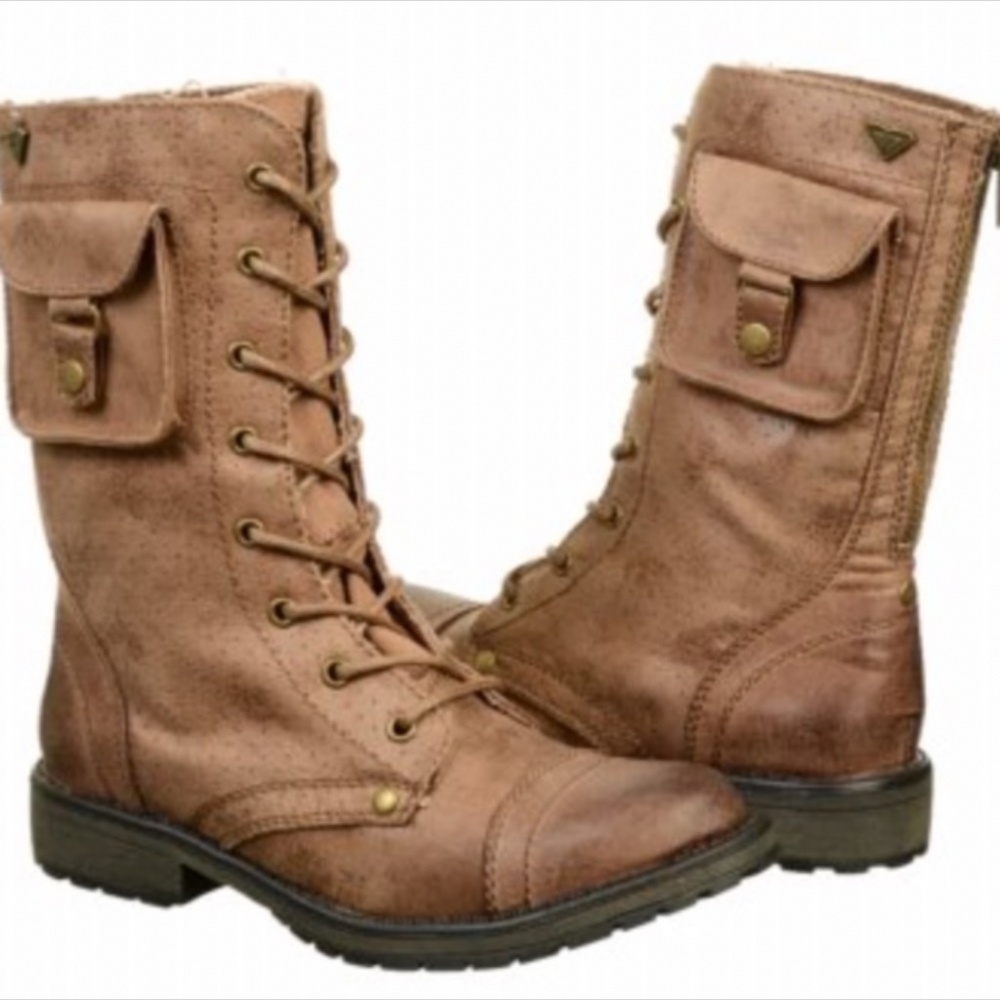 ROXY Seattle combat boots Size 8 like NEW